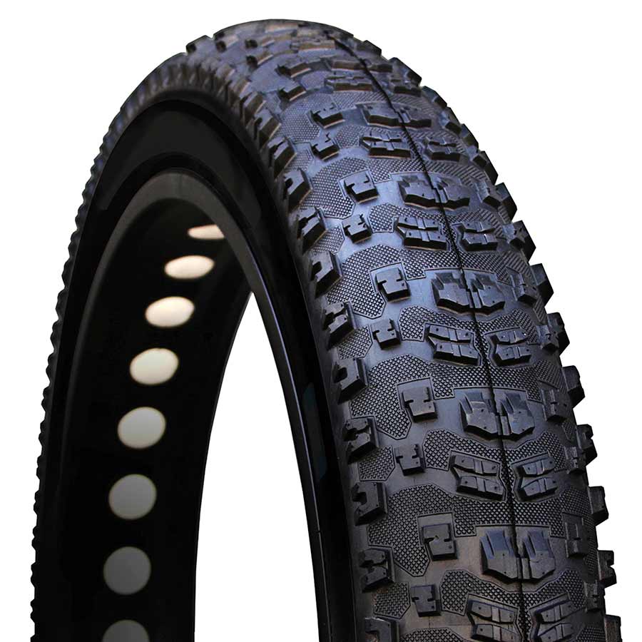 Vee Rubber, Bulldozer, Tire, 26''x4.70, Folding, Clincher, Silica, 120TPI, Black