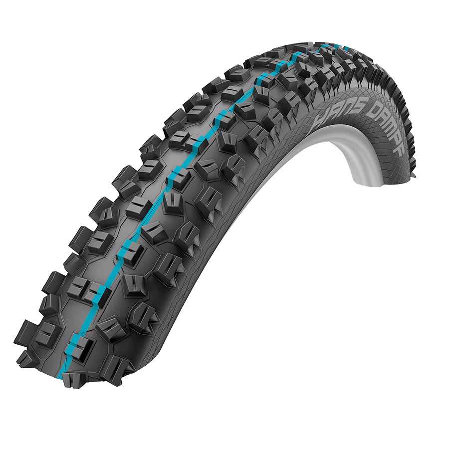 Schwalbe, Hans Dampf, Tire, 24x2.35, Folding, Tubeless Ready, Addix Performance, TwinSkin, 67TPI, Black