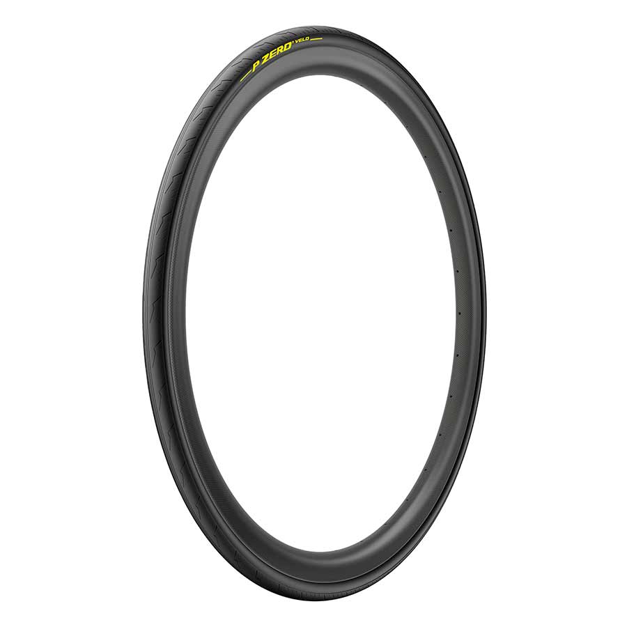 Pirelli, PZero Velo Tubular, Road Tire, 700x25C, Tubular, YellowSOFT, TechBELT, 300TPI, Black