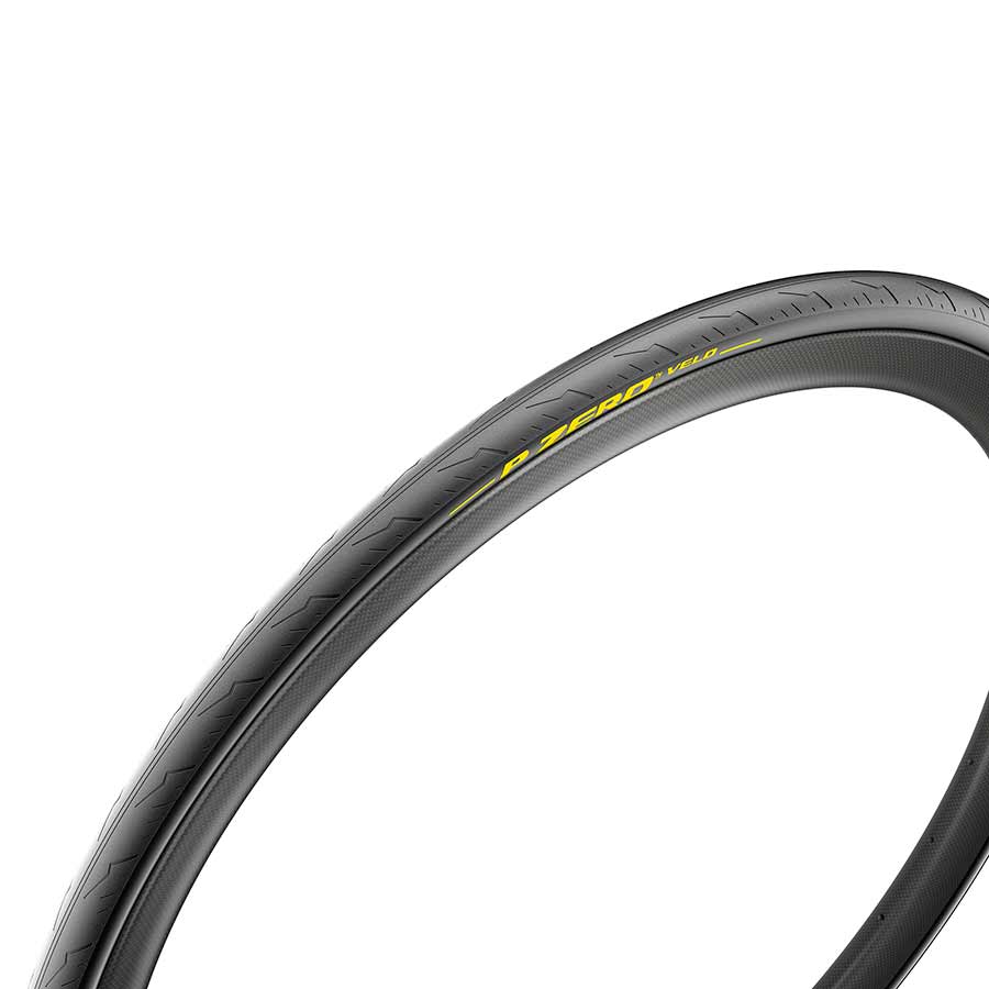 Pirelli, PZero Velo Tubular, Road Tire, 700x25C, Tubular, YellowSOFT, TechBELT, 300TPI, Black