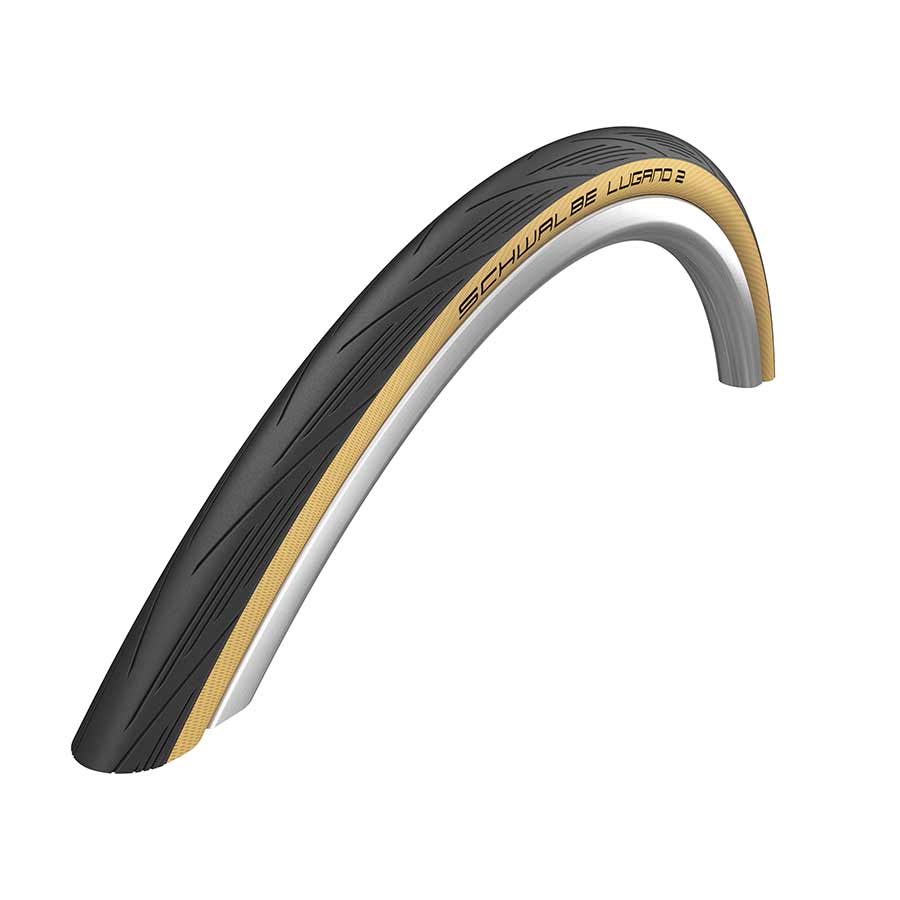 Schwalbe, Lugano II, Tire, 700x28C, Folding, Clincher, Silica, K-Guard, 50TPI, Black