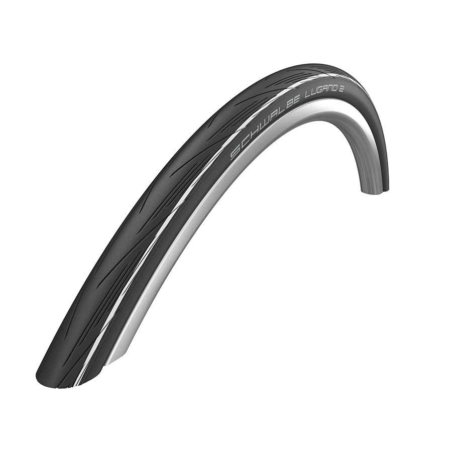 Schwalbe, Lugano II, Tire, 700x28C, Folding, Clincher, Silica, K-Guard, 50TPI, Black