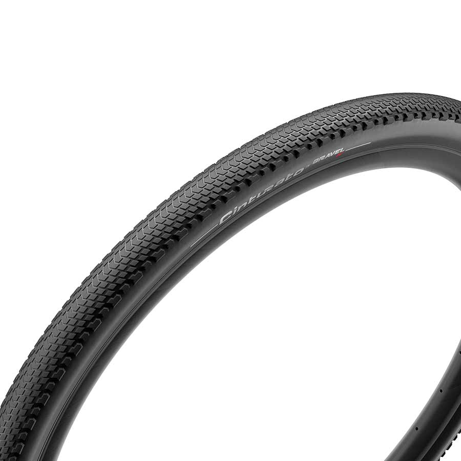 Pirelli, Cinturato Gravel H, Gravel Tire, 700x35C, Folding, Tubeless Ready, SpeedGrip, 127TPI, Black