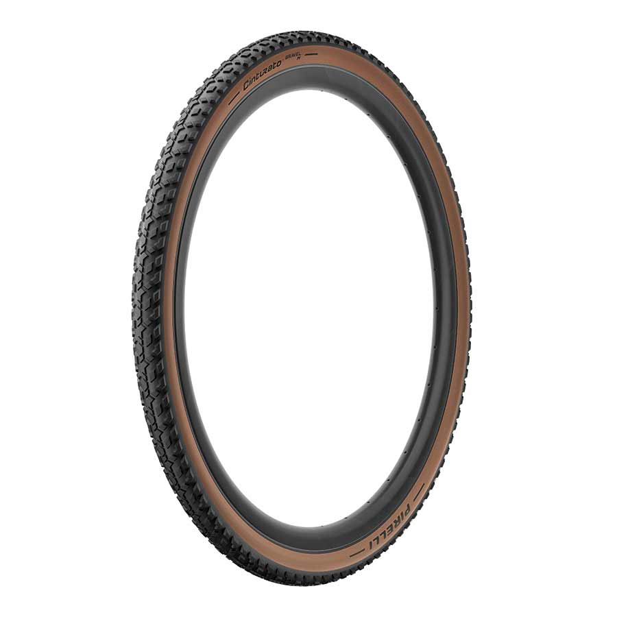 Pirelli, Cinturato Gravel M, Gravel Tire, 700x35C, Folding, Tubeless Ready, SpeedGrip, 127TPI, Black