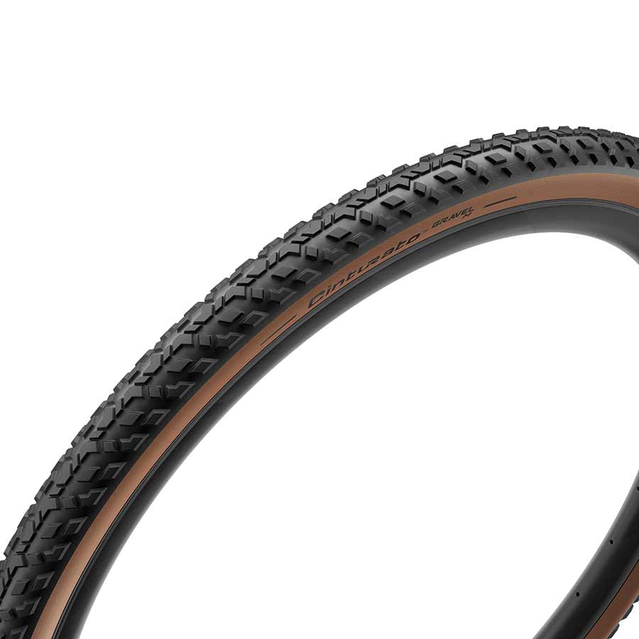 Pirelli, Cinturato Gravel M, Gravel Tire, 700x35C, Folding, Tubeless Ready, SpeedGrip, 127TPI, Black