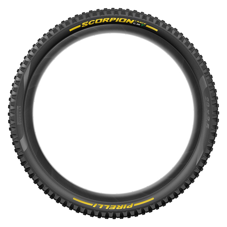 Pirelli, Scorpion Race Enduro T, Mountain Tire, 27.5x2.5, Folding, Tubeless Ready, SmartEVO DH, DualWALL, 60TPI, Black