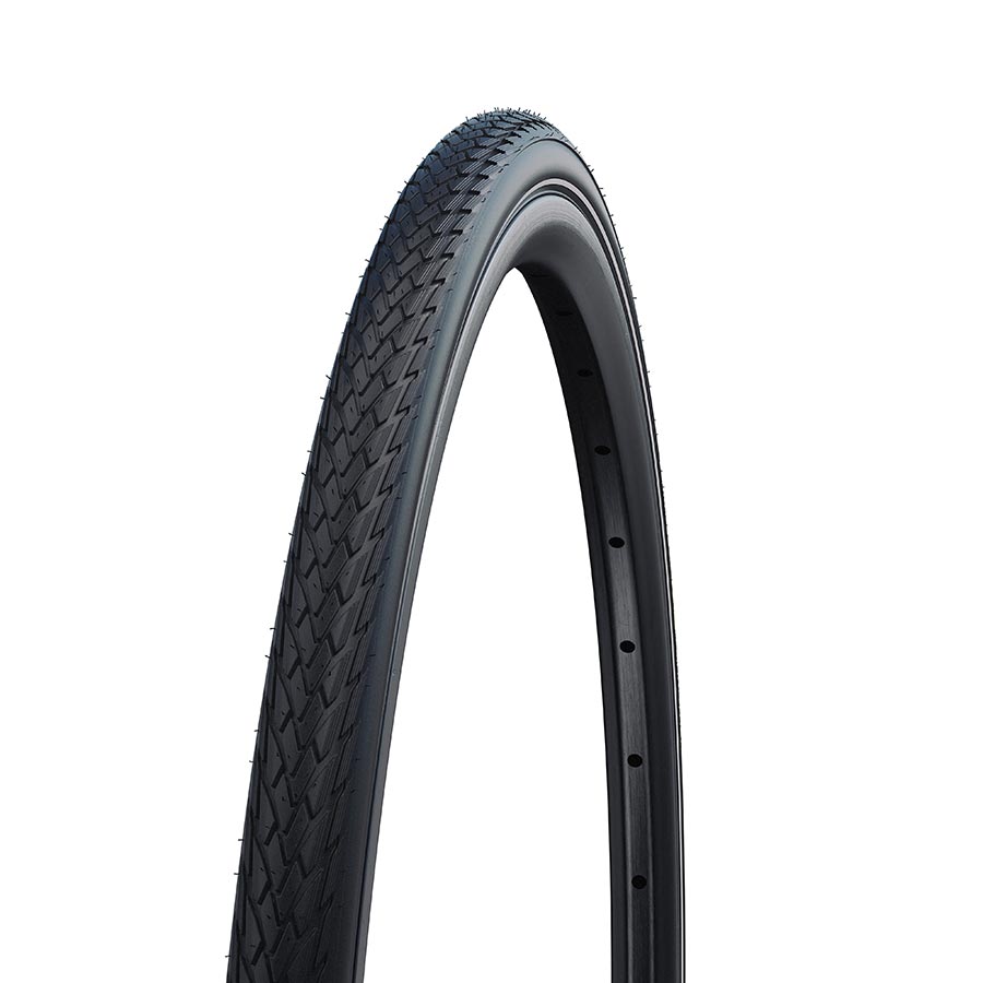 Schwalbe, MARATHON, Hybrid Tire, 700x28C, Wire bead, Clincher, Addix Eco, GreenGuard, 67TPI, Black