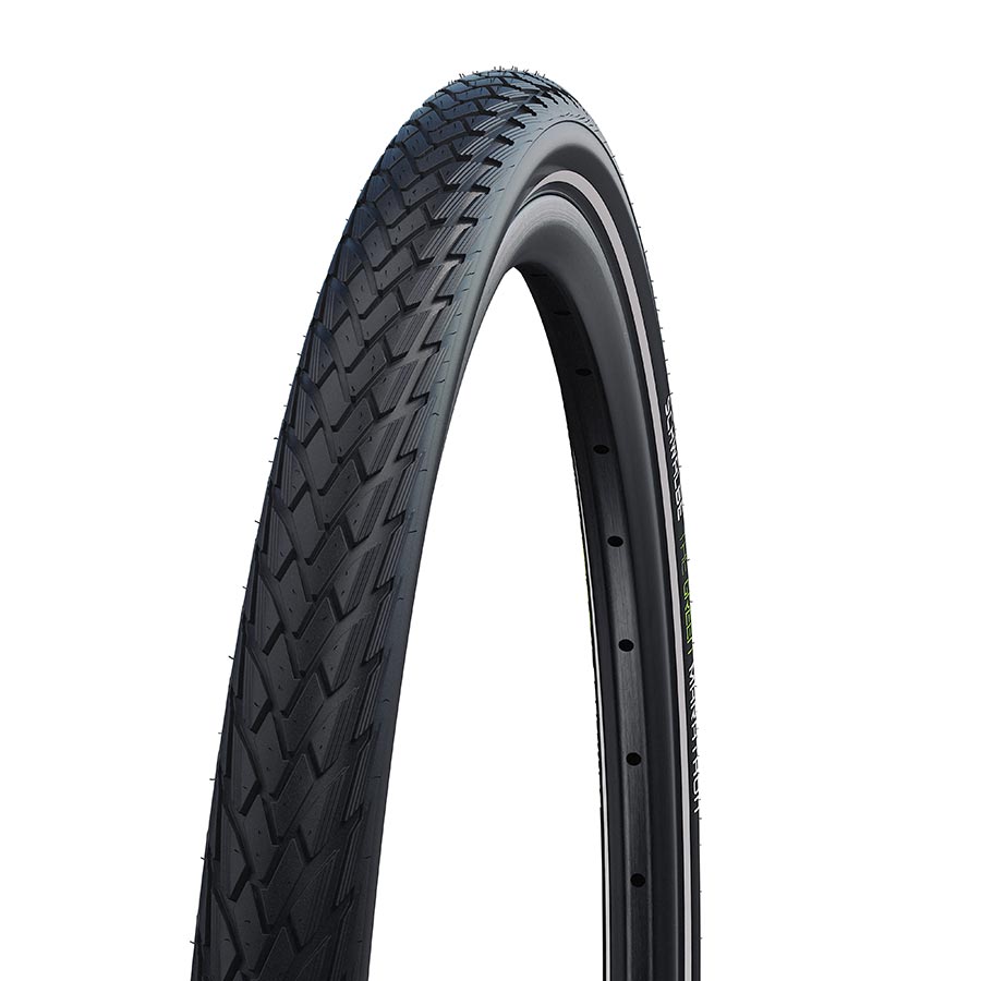 Schwalbe, MARATHON, Hybrid Tire, 700x28C, Wire bead, Clincher, Addix Eco, GreenGuard, 67TPI, Black