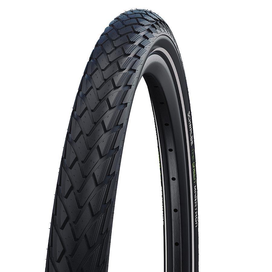 Schwalbe, MARATHON, Hybrid Tire, 700x28C, Wire bead, Clincher, Addix Eco, GreenGuard, 67TPI, Black