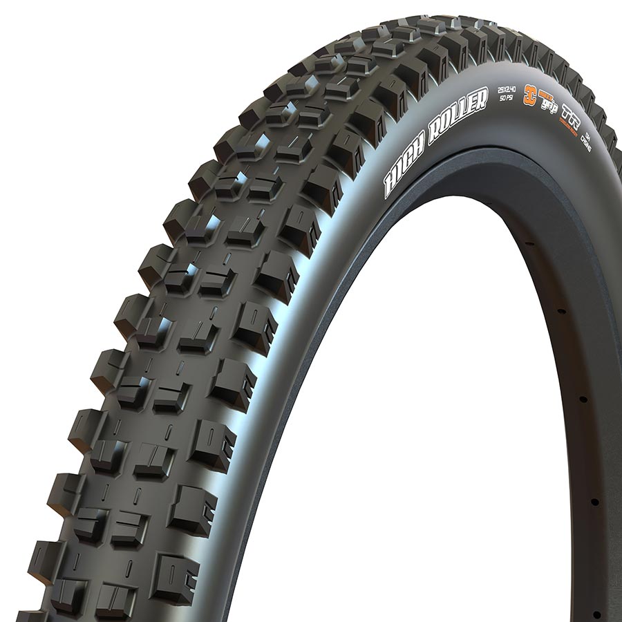 Maxxis, High Roller III, Mountain Tire, 29x2.40, Folding, Tubeless Ready, 3C Maxx Grip, 3CG/DH/TR, 60x2TPI, Black