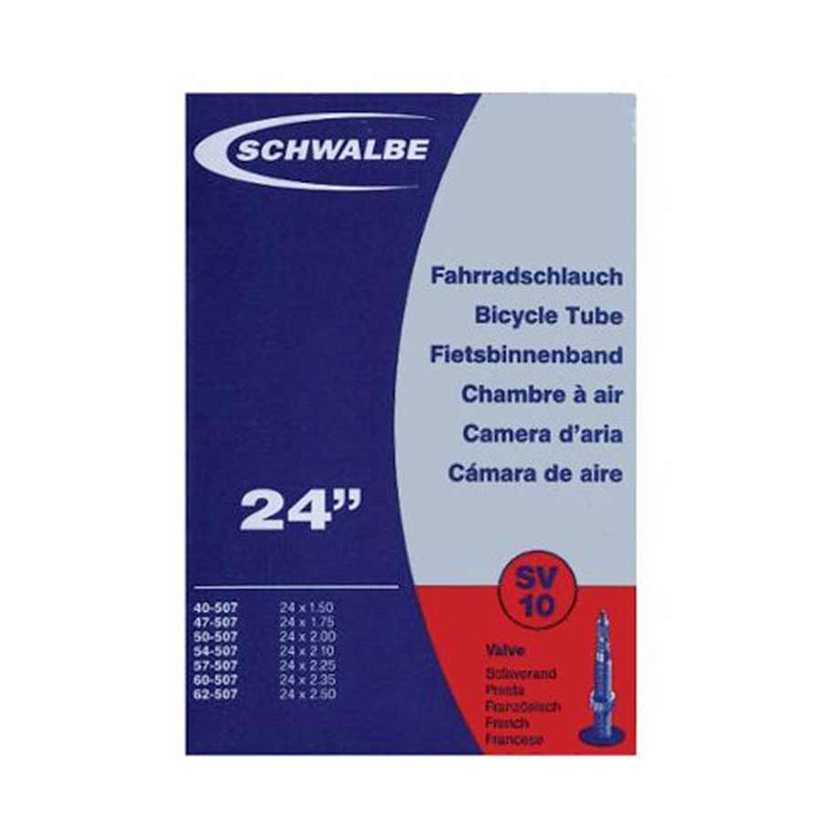 Schwalbe, Inner tube, 24x1.5-2.35, Presta 40mm, 165g