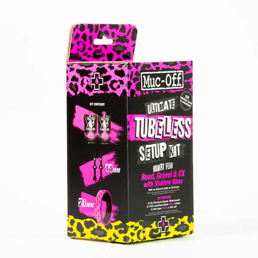 Muc-Off, Ultimate Tubeless Setup Kit Road 44mm