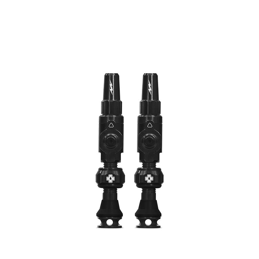 Muc-Off, Big Bore Lite Small, Tubeless Valve, Presta, 30mm, Black, Pair