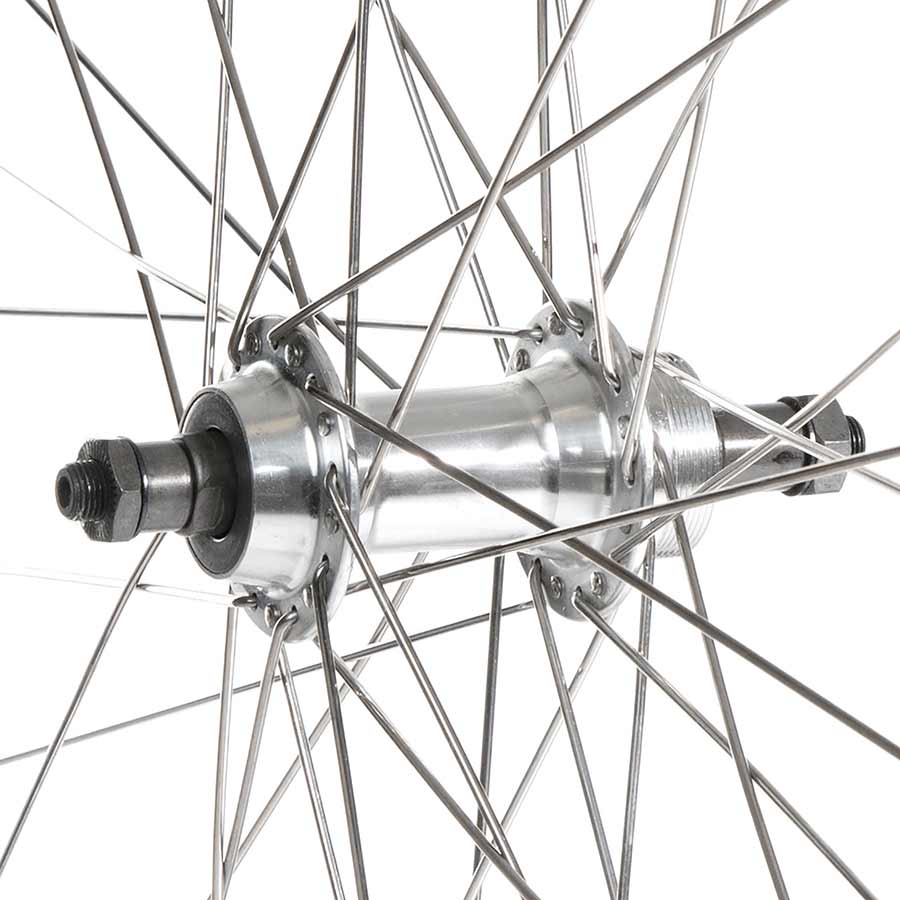 Wheel Shop, Alex DM18 Silver/ Formula FM-21, Wheel, Front, 26'' / 559, Holes: 36, Bolt-on, 100mm, Rim