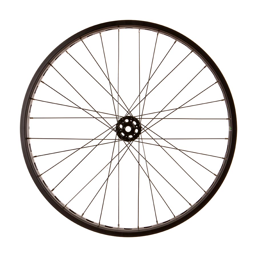 Wheel Shop, Evo JP73 Black/ Novatec D201SB, Wheel, Front, 26'' / 559, Holes: 32, 15mm TA, 150mm, Disc IS 6-bolt