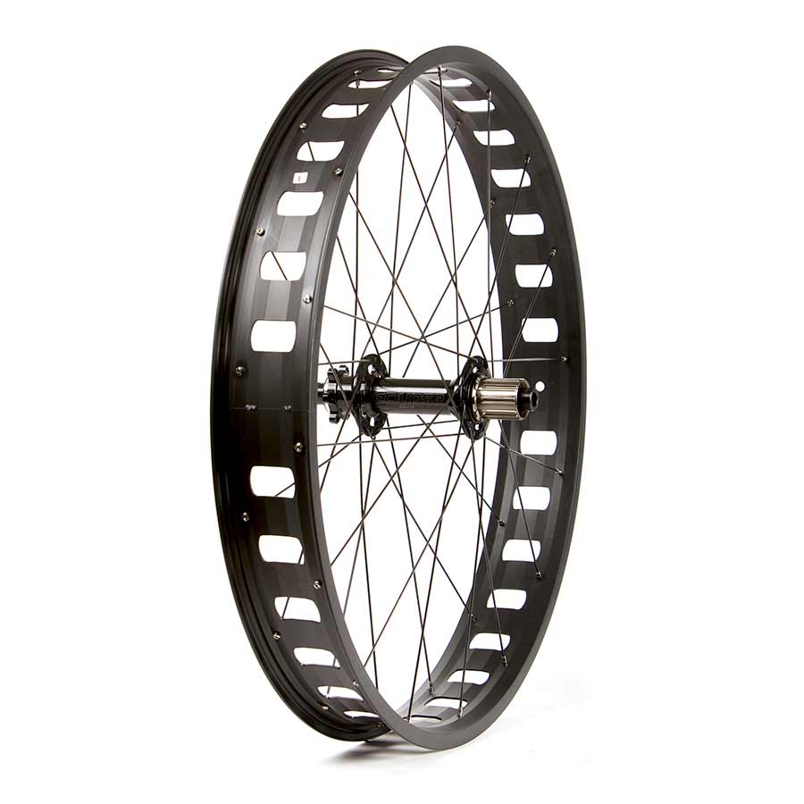 Wheel Shop, Evo JP73 Black/ Novatec D201SB, Wheel, Front, 26'' / 559, Holes: 32, 15mm TA, 150mm, Disc IS 6-bolt