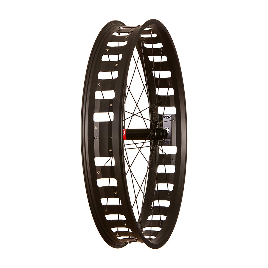 Wheel Shop, Evo JP95 Black/ Novatec D201SB, Wheel, Front, 26'' / 559, Holes: 32, 15mm TA, 150mm, Disc IS 6-bolt