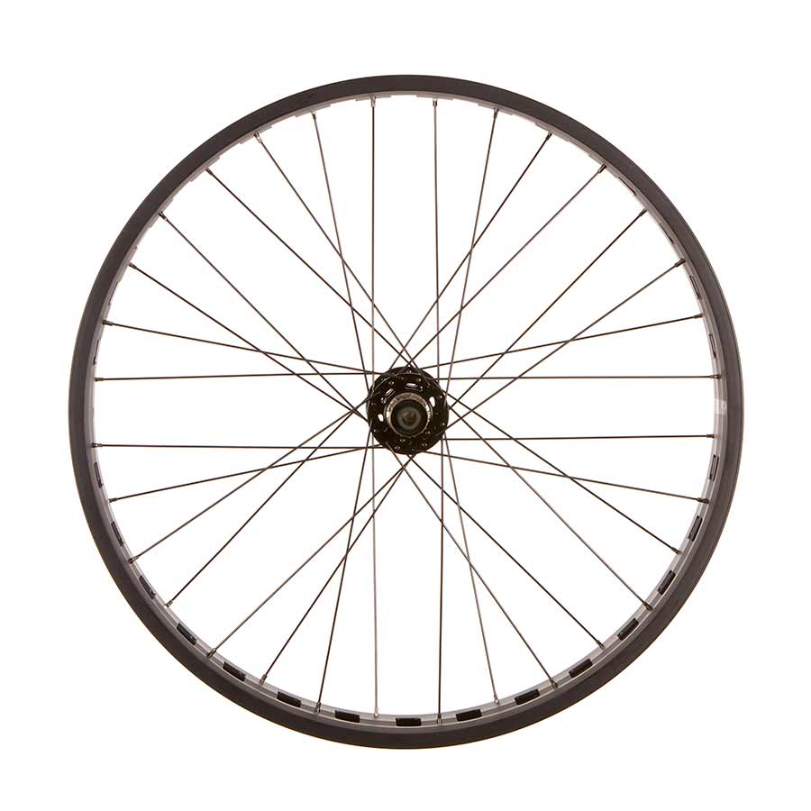 Wheel Shop, Evo JP95 Black/ Novatec D201SB, Wheel, Front, 26'' / 559, Holes: 32, 15mm TA, 150mm, Disc IS 6-bolt