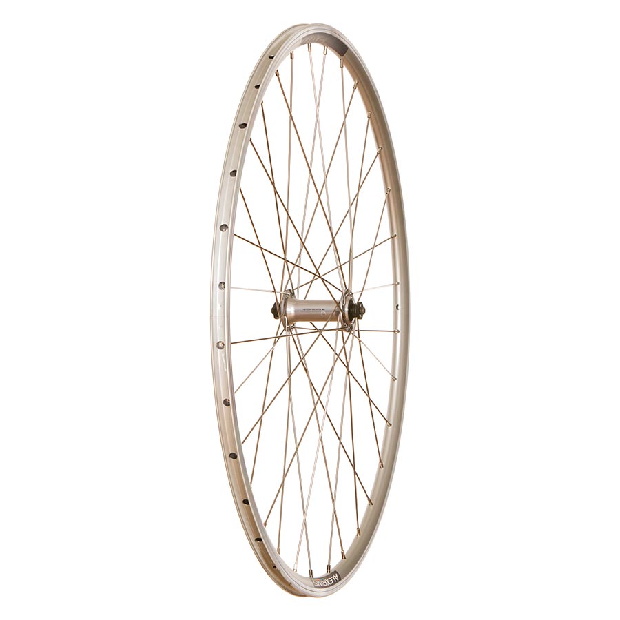 Wheel Shop, Alex DA22 Silver/ Shimano Tiagra HB-RS400 Silver, Wheel, Front, 700C / 622, Holes: 32, QR, 100mm, Rim