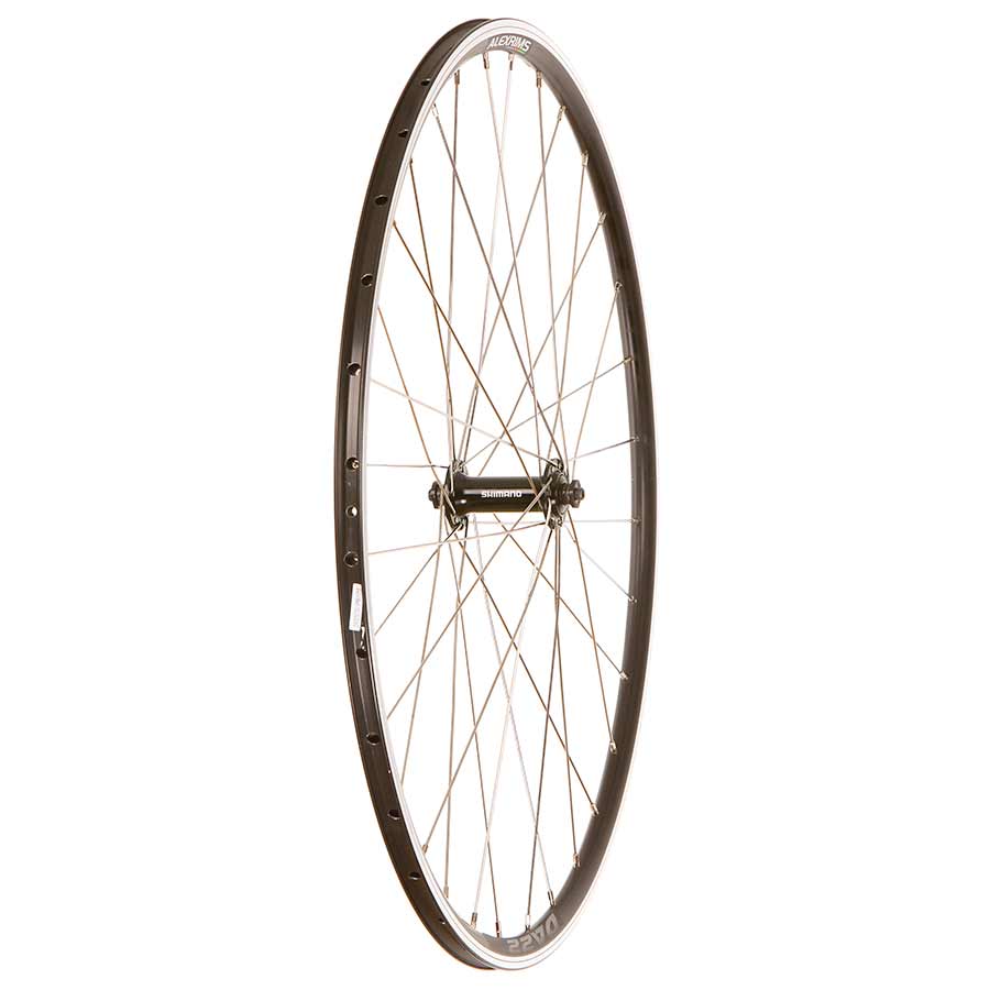 Wheel Shop, Alex DA22/ Shimano Tiagra HB-RS400 Black, Wheel, Front, 700C / 622, Holes: 32, QR, 100mm, Rim