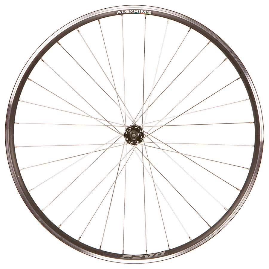 Wheel Shop, Alex DA22/ Shimano Tiagra HB-RS400 Black, Wheel, Front, 700C / 622, Holes: 32, QR, 100mm, Rim