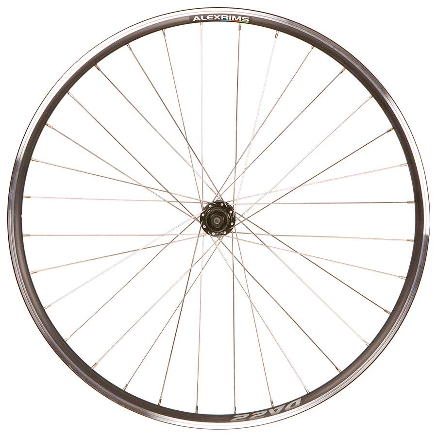 Wheel Shop, Alex DA22/ Shimano Tiagra HB-RS400 Black, Wheel, Front, 700C / 622, Holes: 32, QR, 100mm, Rim