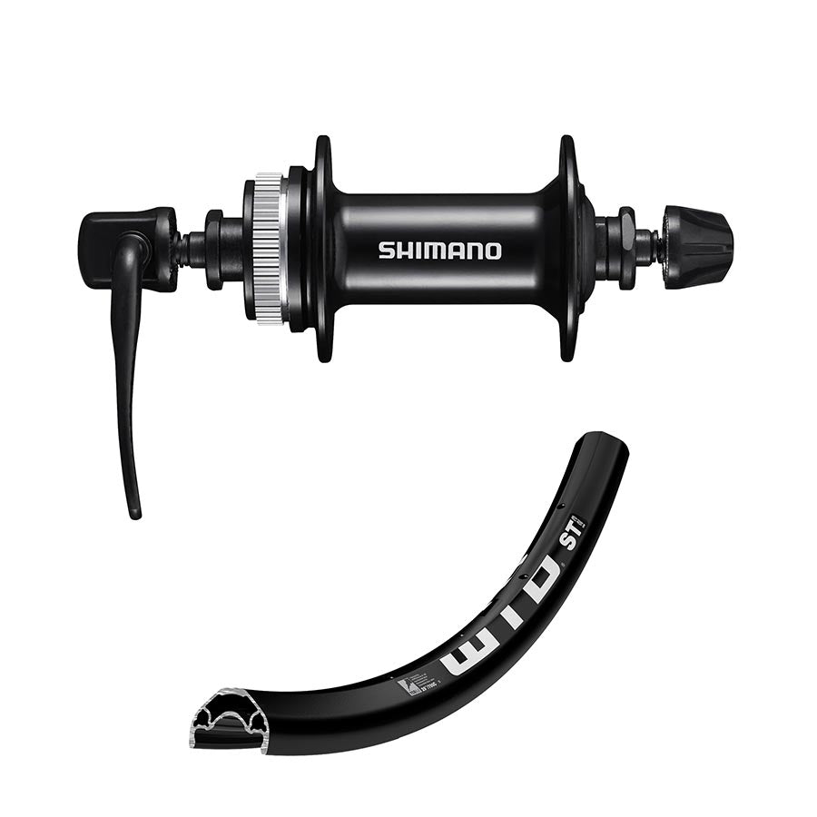 Wheel Shop, WTB STi23 / Shimano HB-MT200, Wheel, Front, 27.5'' / 584, Holes: 32, QR, 100mm, Disc Center Lock