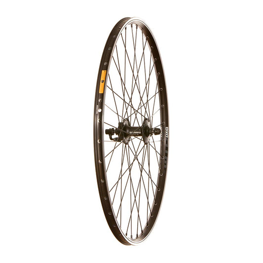 Wheel Shop, WTB DX18 / Shimano HB-M475, Wheel, Front, 700C / 622, Holes: 36, QR, 100mm, Rim and Disc IS 6-bolt