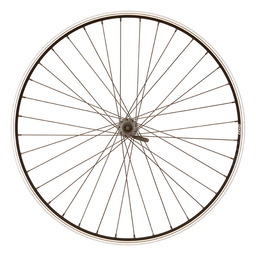 Wheel Shop, WTB DX18 / Shimano HB-QC300, Wheel, Front, 700C / 622, Holes: 36, QR, 100mm, Rim and Disc CL