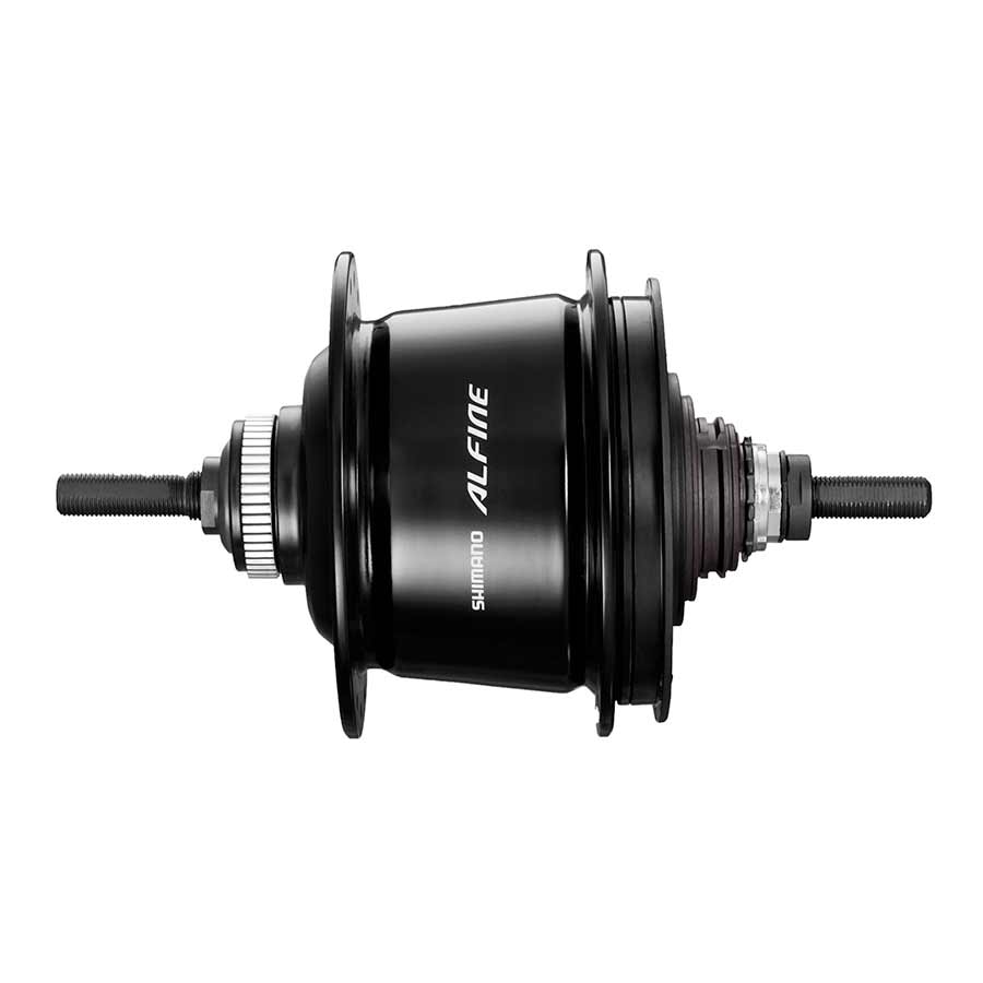 Shimano, Alfine SG-S7001-8, Internal 8 speed hub, Black, 32H, QRx135mm, Center Lock