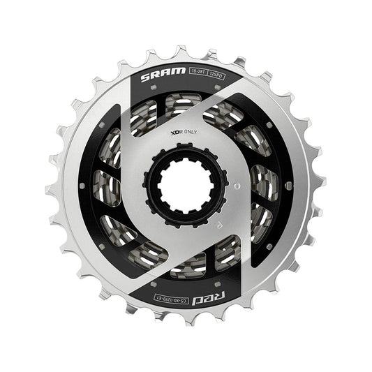 SRAM, XG-1290 E1, Cassette, Silver, Speed: 12, 10-28T, XD-R