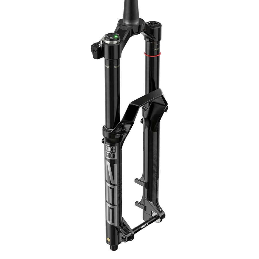 RockShox, ZEB Ult Flight Attendant A3, Suspension Fork, 29'', DebonAir+ W/ButterCups, 170mm, 1-1/8''-1.5'', 15x110mm TA, Rake: 44mm, Black, Remote: Sold Separately