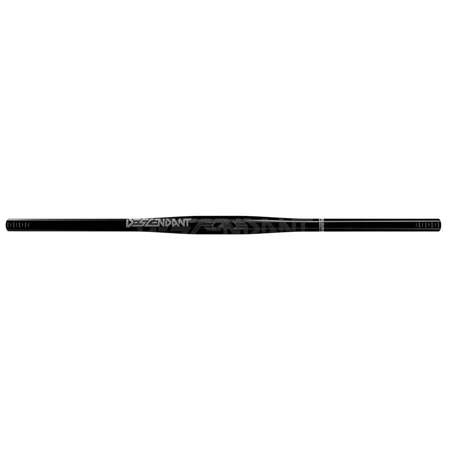 Truvativ, Descendent Carbon, Flat bar, Clamp: 31.8mm, W: 750mm, Rise: 0mm, Black