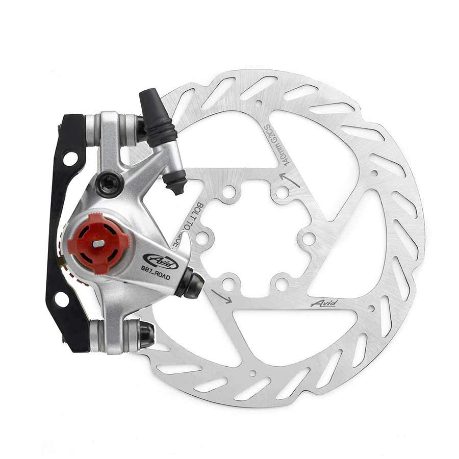 Avid, BB7 Road, Mechanical disc brake, Front or rear, 160mm, Grey