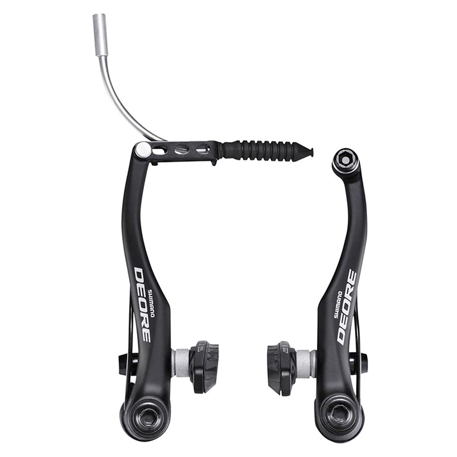 Shimano, Deore BR-T610, MTB Linear Pull Brake, Front, 168g, Black, EBRT610FX41XLP