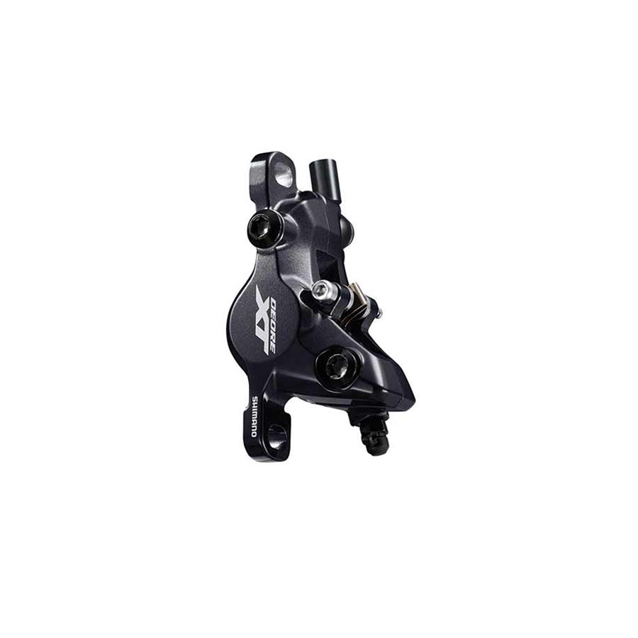 Shimano, XT BL/BR-M8100, MTB Hydraulic Disc Brake, Front, Post mount, Disc: Not included, 392g, Black, Set