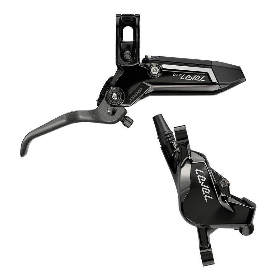 SRAM, Level Ultimate Stealth 2P, MTB Hydraulic Disc Brake, Front, Post mount, Black