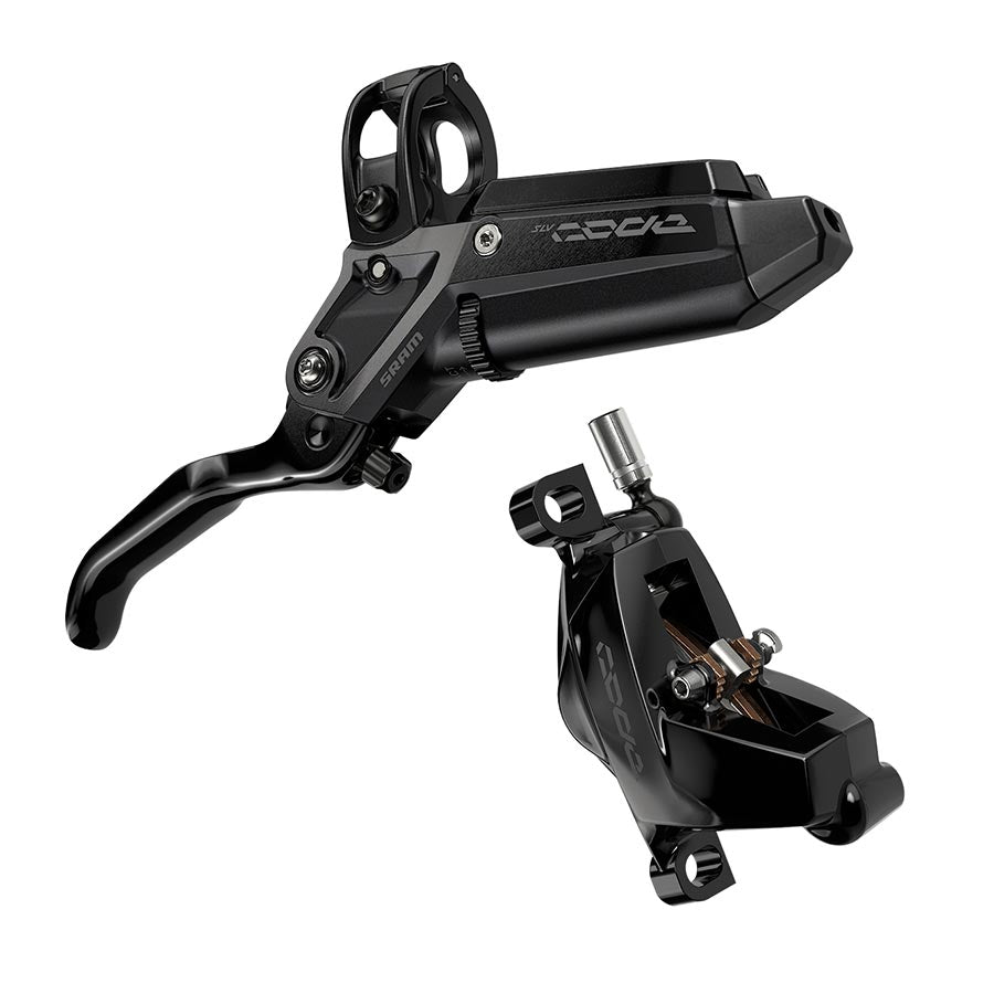 SRAM, Code Silver Stealth, MTB Hydraulic Disc Brake, Front, Post mount, Black