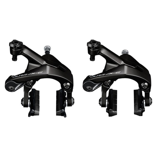 Shimano, Dura-Ace BR-9200, Caliper Brake, Front and Rear, Reach: 51mm, 312g, Black, Pair