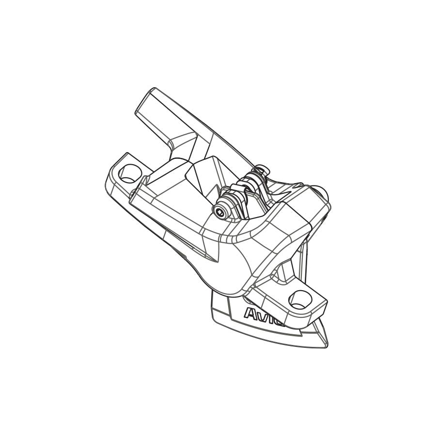 SRAM, Level T Caliper Assembly, 11.5018.008.027