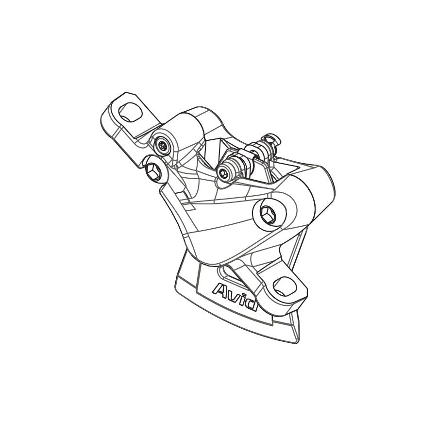 SRAM, Level TL Caliper Assembly, 11.5018.008.028