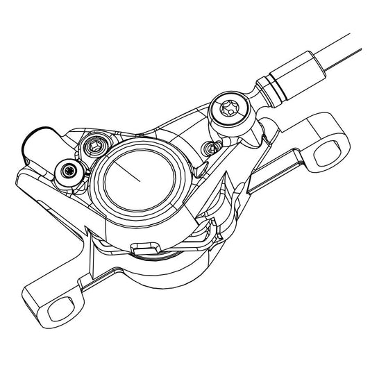 SRAM, Red eTap Caliper Assembly, 11.5018.024.010