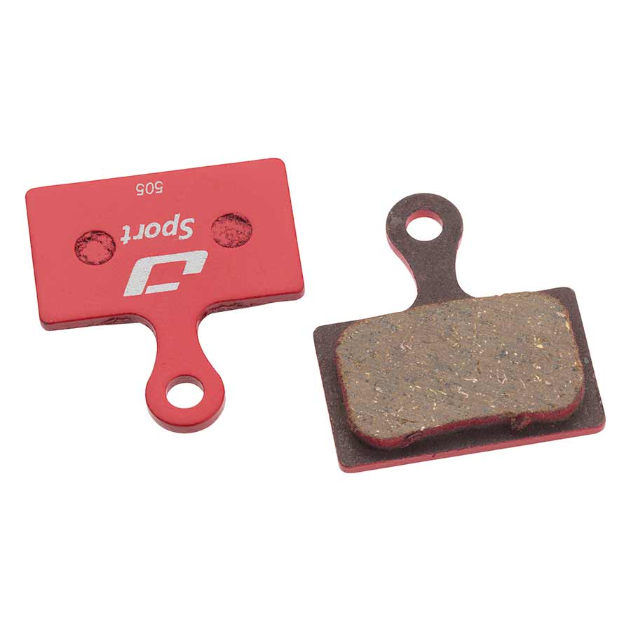 Jagwire, Mountain Sport, Disc Brake Pads, Shape: SRAM Level/2 Piece Road, Semi-Metallic, Pair