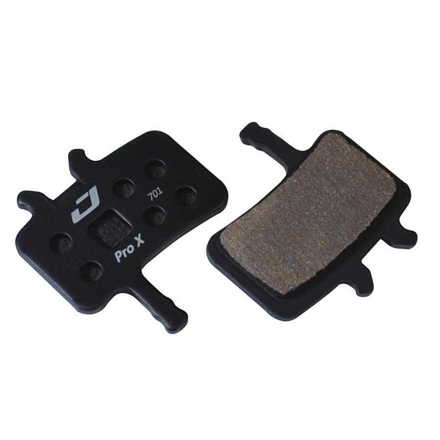 Jagwire, Mountain Pro Extreme, Disc Brake Pads, Shape: SRAM Level/2 Piece Road, Metallic, Pair