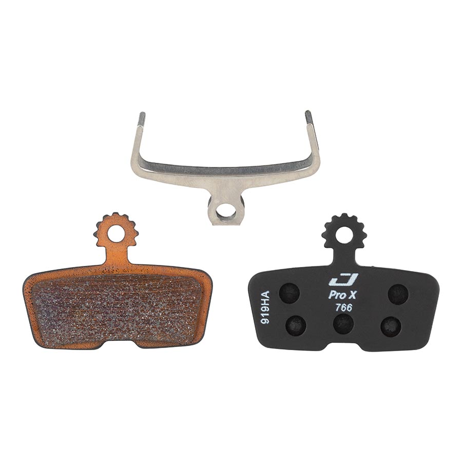 Jagwire, Mountain Pro Extreme, Disc Brake Pads, Shape: SRAM Level/2 Piece Road, Metallic, Pair