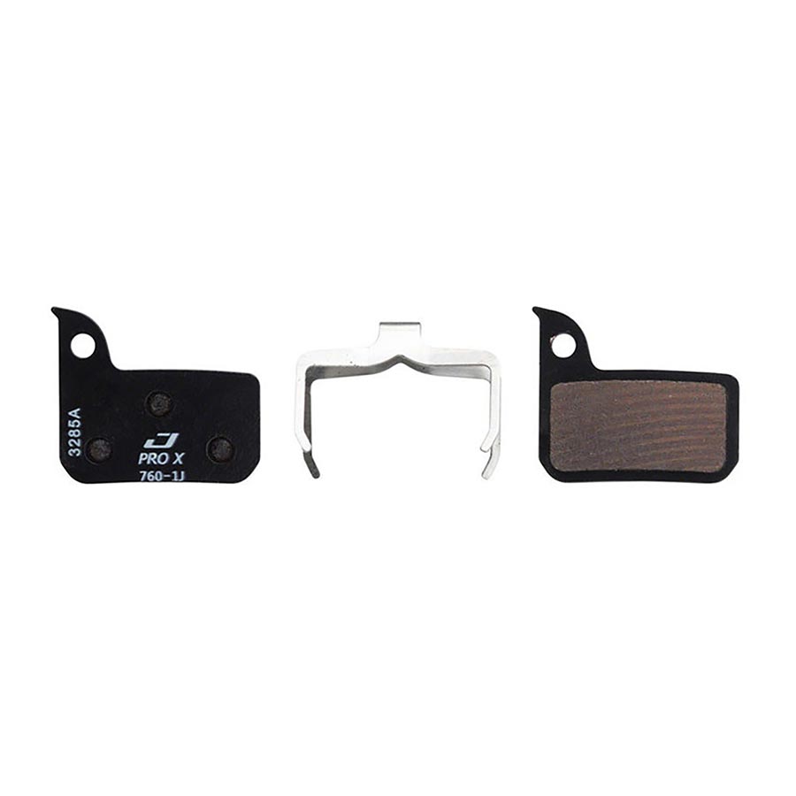 Jagwire, Mountain Pro Extreme, Disc Brake Pads, Shape: SRAM Level/2 Piece Road, Metallic, Pair