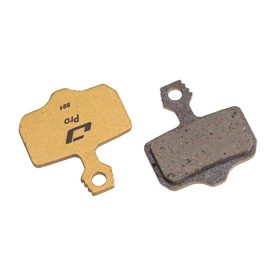 Jagwire, Pro Semi-Metallic, Disc Brake Pads, Shape: SRAM Guide/G2, Semi-Metallic