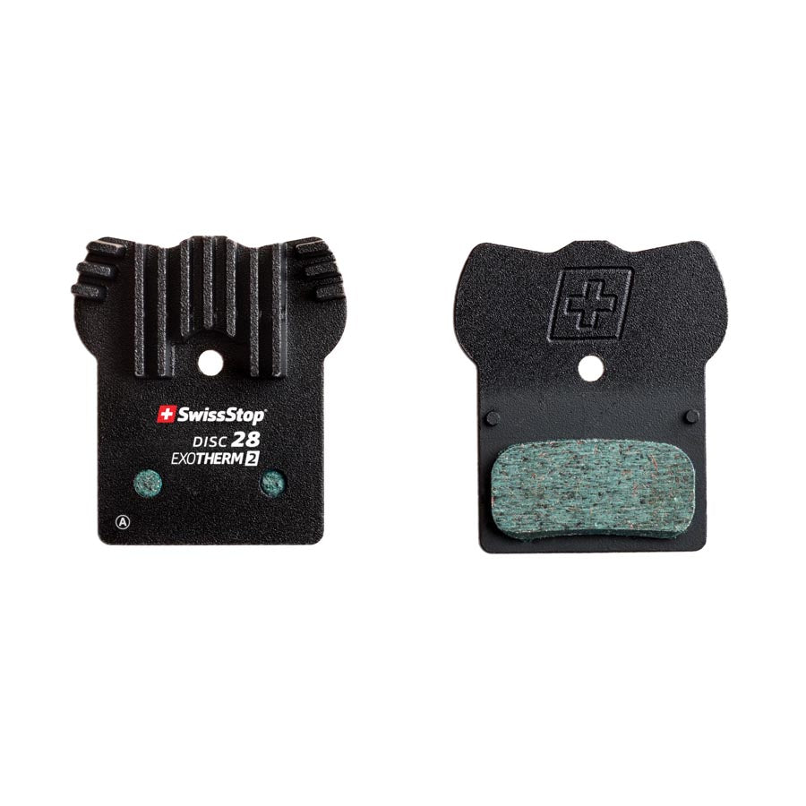 SwissStop, Exotherm2 27, Disc Brake Pads, Shape: Shimano D-Type/H-Type, XTR-M9120, XT-M8120, SLX M7120, SAINT 820, DEORE M6102, Organic, Pair