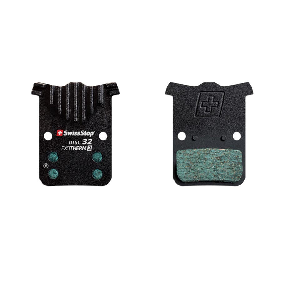 SwissStop, Exotherm2 27, Disc Brake Pads, Shape: Shimano D-Type/H-Type, XTR-M9120, XT-M8120, SLX M7120, SAINT 820, DEORE M6102, Organic, Pair