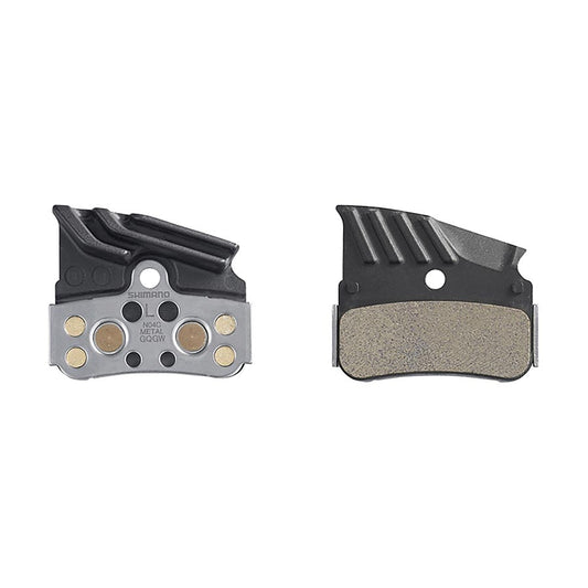 Shimano, N-Type, Disc Brake Pads, Shape: Shimano N-Type, Metallic, Pair, IBPN04CMFA